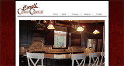 Desktop Screenshot of corellcustomcabinetry.com